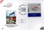 Österreich 2023 Block FDC - € 6,50 - Technische Innovation - 100 Jahre österreichische Bundesbahnen -