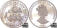 10 Dollar 10 Dollar 1991 - Bahamas, Entdecker -