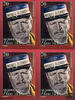 Österreich ** 2014 - 0,70 € 50.Todestag Hans Moser - Buntdruck-Viererblock -