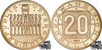 Österreich 20 Schilling 20 Schilling 1992 - Männergruppe -