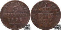 Deutschland 3 Pfennig 3 Pfennige 1852 A - Preussen -