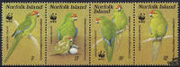 Norfolkinsel Norfolk Insel 1987 ** - Laufsittich -