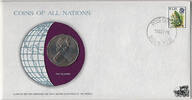Fidschi Numisbrief - Fidschi, Coin of all Nations -