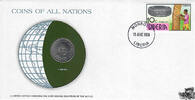 Liberien Numisbrief - Liberia, Coin of all Nations -