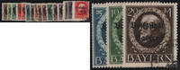 Bayern Nr. 116-135 o - Satz - 3 Pf. bis 20 M. 19 Marken -