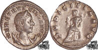 1 Antoninian Antoninian o. J. - Herennius Etruscilla, Pudicitia vz.-f.stplfr.
