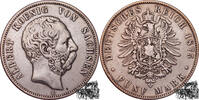 Deutschland 5 Mark 5 Mark 1875 E - Sachsen -