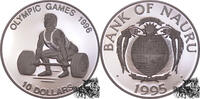 10 Dollar 10 Dollar 1995 - Gewichtheber -