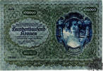 100.000 Kronen 1922 - Österreich - sehr schön