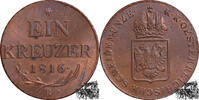 1 Kreuzer 1 Kreuzer 1816 B - Österreich -