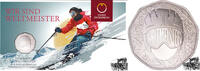 Österreich 5 Euro 5 Euro 2024, Österreich - Schi WM 2025 Saalbach - Blister -