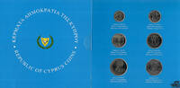 Zypern 0,01-0,5 Pfund KMS Zypern Pfund -