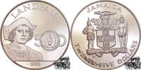Jamaika 25 Dollar 25 Dollar 1992 - Jamaika, Landfall -
