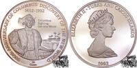 20 Crowns 20 Crown 1992 - Turks & Caicos Kolumbus -
