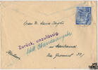 3. Reich - Nr. 742 EF Auslandsbrief nach Italien -