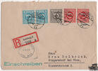Österreich - Nr. 697+703+705 Posthornserie, Besatzungszone 1945 -