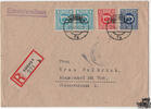 Österreich - Nr. 697+705+707 Posthornserie, Besatzungszone 1945 -