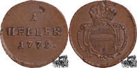 Österreich 1 Heller 1 Heller 1779 -