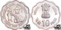 Indien 10 Paise 10 Paise 1980 - Indien, FAO -