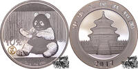 China 10 Yuan 10 Yuan 2017 - Panda, Privy Mark W16 -