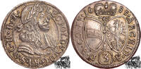 Österreich 3 Kreuzer 3 Kreuzer 1685 Hall, Österreich -