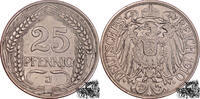 Deutschland 25 Pfennig 25 Pfennig 1910 J - Deutschland -
