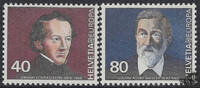 Schweiz Schweiz 1980 ** - EUROPA, Persönlichkeiten -