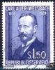 Österreich Österreich o 1954 - 1,50 S - 25. Todestag von Dr. Carl Auer Ritter von Welsbach -