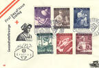 Österreich Österreich FDC 1954 - 30 Gr + 10 Gr-2,40 S + 60 Gr - Gesundheitsfürsorge - Satz -