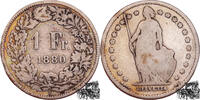 Schweiz 1 Franken 1 Franken 1880 B - Schweiz -