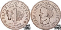 Cook-Inseln Neuseeländische Verwaltung 1 Dollar 1 Dollar 1970 - FAO, Guyana -