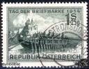 Österreich Österreich 1954 o - 1 S + 25 Gr - Tag der Briefmarke -