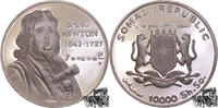 Unbekannt 1000 Francs 10000 Shilling 1999 - Isaac Newton 1643-1727 -