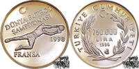 Türkei 750000 Lira 750000 Lira 1996 - Fussball WM 98 -