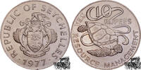Seychellen 10 Rupees 10 Rupees 1977, Seychellen - FAO Wasserschildkröte -