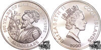 Cook-Inseln Neuseeländische Verwaltung 50 Dollar 50 Dollar 1990 - Vasco Nunez de Balboa, 500 Jahre Amerika -