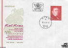 Österreich Österreich FDC 1974 - 4 S - 100 Geburtstag von Karl Kraus -