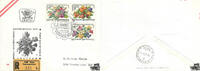 Österreich Österreich FDC 1974 - 2 S-4 S - Wiener Internationale Gartenschau WIG 1974 - Satz - Reko -