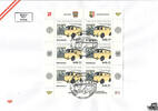 Österreich 2024 Klbg. FDC - 6 x € 4,45+2,23 - Tag der Briefmarke 2024 -