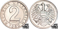 Österreich 2 Groschen 2 Groschen 1989 - stfr. -