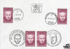 Österreich Österreich FDC 1973 - 2 S - 100. Geburtstag von Max Reinhardt - E.-K. Wien, Baden und Salzburg -