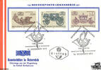 Österreich Österreich FDC 1972 - 1,50 + 2,00 + 2,50 S - Kunstschätze Österreich - Satz -
