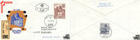 Österreich Österreich FDC 1972 - 4 S - 350 Jahre Paris-Lodron Universität Salzburg - E.-OT.Stp. 5010 Salzburg - Reko -