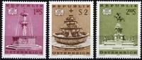 Österreich ** 1972 - 1,50 S+2,00 S+2,50 S - Kunstschätze in Österreich - Satz -
