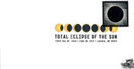 USA - Sonstige Kleine Inseln USA 2017 FDC - 49 C - Totale Sonnenfinsternis - mit thermocromem Lacküberzug -