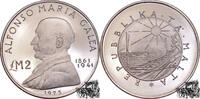 Malta 2 Pfund 2 Pounds 1975 - Alfonso Maria Galea -