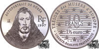 10 Francs / 1,5 Euro Francs 10 Francs 1997 - 1 1/2 Euro Dürer, Frankreich -