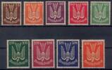 Deutsches Reich, Holztaube - Nr.210-218 ** -