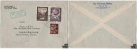 Österreich - Nr. 823, 845, 846 3 Schilling Flugpost 1947 -