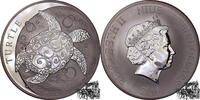 Niue Neuseeländische Verwaltung 10 Dollar 10 Dollar 2016 - Schildkröte -